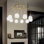 Żyrandol KAROUSEL Mosiądz (KAROUSEL_SP10) - Ideal Lux