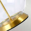 Lampa stołowa Orb (ORB-CLEAR-AB-BLK) - Elstead Lighting