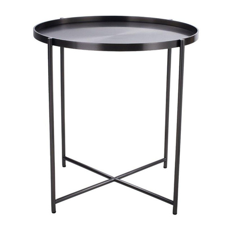 Stolik kawowy MOON tytan (DP-F80 titanium) - Moos Home