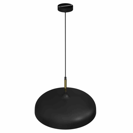Lampa wisząca LINCOLN BLACK/GOLD 1xE27 45cm (MLP7898) - Milagro