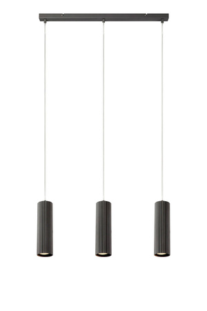 Lampa Wisząca COSTILLA Straight 3L Dark (108473) - Markslojd