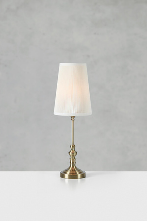 Lampa na komodę NOBLE Table 1L 56cm Offwhite/Antique Brass (108969) Markslojd