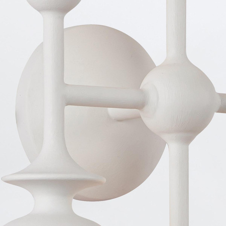 Kinkiet Cadence - 6 źródeł światła - Antyczna biel (QN-CADENCE-6WB-WHT) - Quintiesse