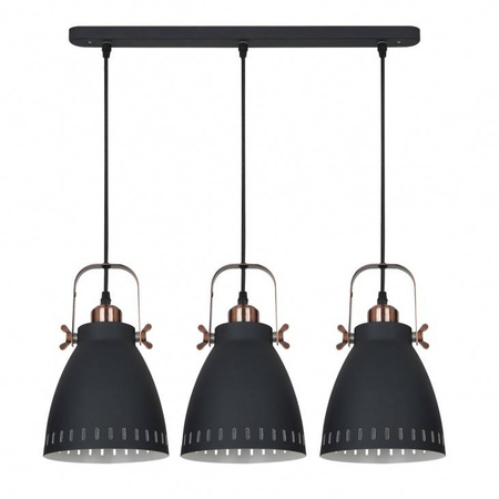 Lampa wisząca Franklin (MD-HN8026S-3-B+RC) Italux - żyrandol