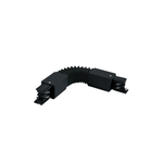 FLEXIBLE CORNER FOR 3 CIRCUIT LIGHTING TRACK BLACK 100-240V (19430 Zambelis) - Zambelis