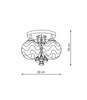 Plafon Sada 3 (LP-119/3C) - Light Prestige