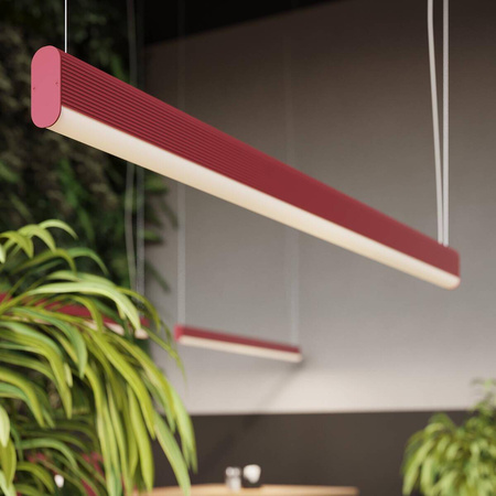 Lampa wisząca FARGE różowa LED 3000K (TH.296) - Thoro Lighting
