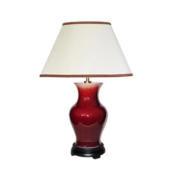 Lampa stołowa Oxblood (DL-MAJIN-SMALL-TL-OXB) - Elstead Lighting