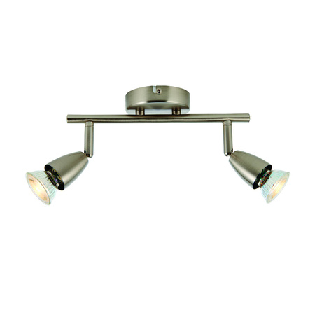 Lampa sufitowa Amalfi 2lt satin nickel 35W (G2521313) - Saxby