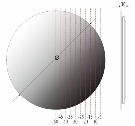 Lustro Cerchio P (CERCHIO P) - MCJ