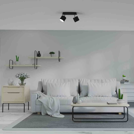 Lampa sufitowa DIXIE BLACK 2xGX53 (MLP7600) - Milagro