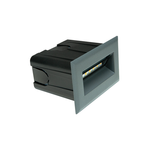 OUTDOOR STEP LIGHT LED 3W 3000K ALUMINIUM GRAPHITE (E323 Zambelis) - Zambelis