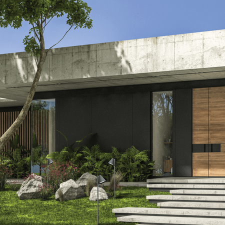 OUTDOOR BOLLARD LIGHT LED 6W GRAPHITE (E283 Zambelis) - Zambelis