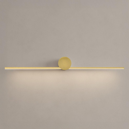 Kinkiet Artist Złoty 9W LED 60cm (ML2050) - Milagro