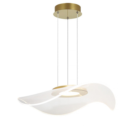 Lampa wisząca Velo No.1 złota (LA101/P1_gold) - ALTAVOLA DESIGN