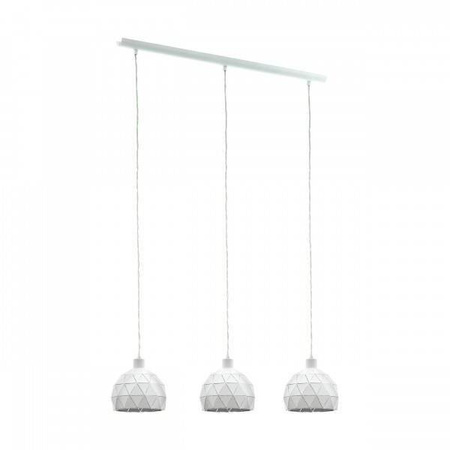 Lampa wisząca ROCCAFORTE biała (97857 - EGLO) - żyrandol
