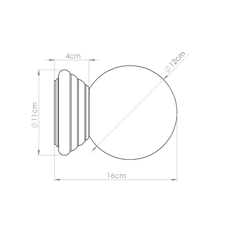 Kinkiet ZORI żółty IP44 (SL.1892) - Sollux Lighting