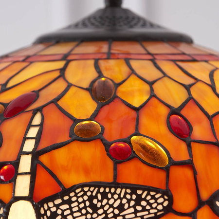 Lampa Wisząca Dragonfly flame (64081) Tiffany