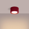 Plafon AURA 1 burgund Gx53 (SL.1822) - Sollux Lighting