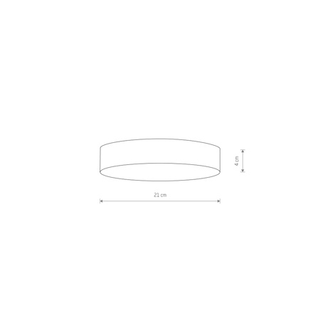 Plafon LID ROUND LED 35W (10408) - Nowodvorski