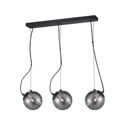Lampa wisząca Perona (PND-92389-3L-BK) - Italux
