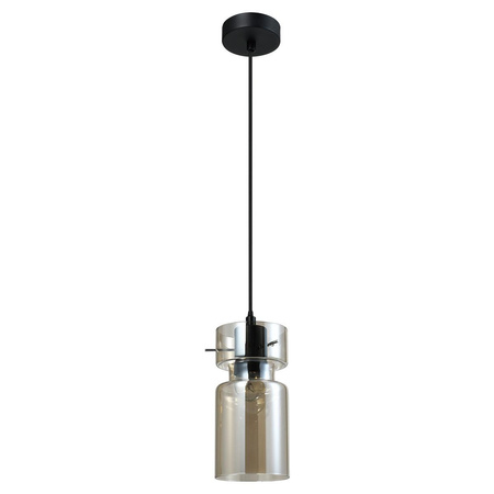 Pojedyncza lampa wisząca Nivio dymna 1xE27 (LP-2811/1P AM) - Light Prestige