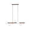 Lampa wisząca ESTERA WOOD ORZECH 7 PŁ (10272) - TK Lighting