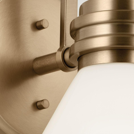 Kinkiet Farum - 1 źródło światła - Szampański brąz (KL-FARUM1-CPZ) - Elstead Lighting