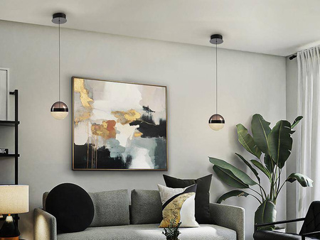 Orbes lampa wisząca Ø15 1L (276252) - Schuller