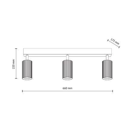 TUNE BROWN 3XGU10 (16148) - TK Lighting