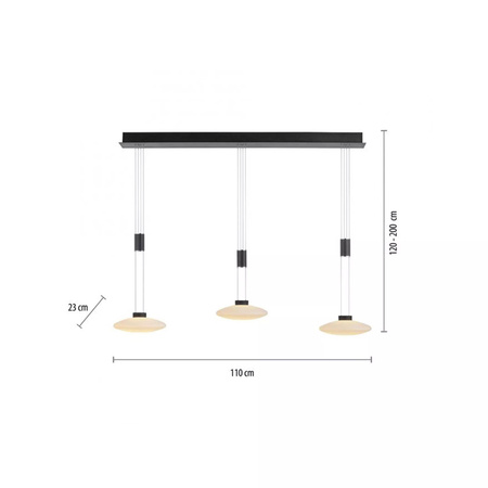 Lampa wisząca LAUTADA (2081-18) - Paul Neuhaus