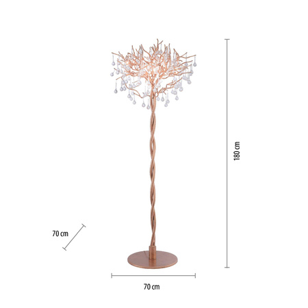 Lampa podłogowa ICICLE (232-11) - Paul Neuhaus