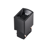 GRILLE LAMP 2 W 3000K BLACK FOR ALL CURVED MAGNETIC TRACKS (22107 Zambelis) - Zambelis