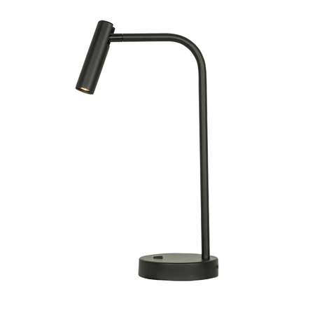 TABLE LED LIGHT 2,5W 3000K METAL-ALUMINIUM BLACK (23036 Zambelis) - Zambelis