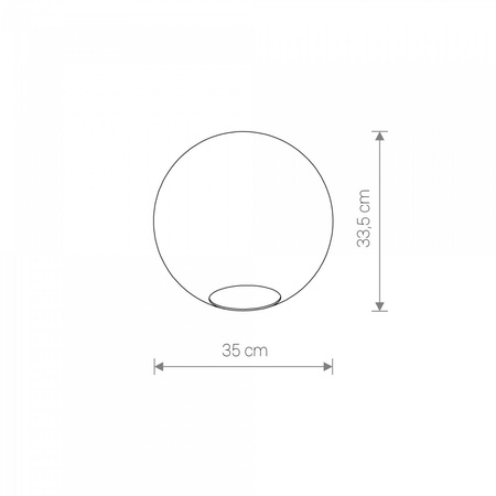 Klosz CAMELEON SPHERE XL TR (8527) - Nowodvorski
