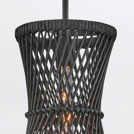 Lampa wisząca Twyla - 1 źródło światła - Czarny (QN-TWYLA-1P-BK) - Quintiesse