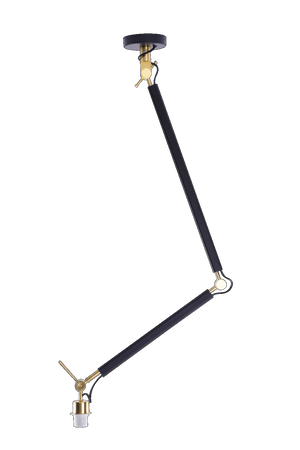 Lampa wisząca ZYTA M PENDANT LAMPBODY BK/GO (AZ4192) - Azzardo