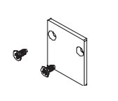 END CUP FOR MAGNETIC TRACK 2085 WHITE (20101-W Zambelis) - Zambelis