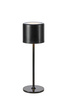 FILO Rechargeable Table Matt Black B/O (108657) Markslojd