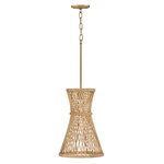 Lampa wisząca Twyla - 1 źródło światła - Oksydowane złoto (QN-TWYLA-1P-BNG) - Quintiesse