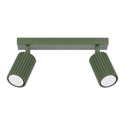 Plafon KARBON 2 zielony oliwkowy (SL.1618) - Sollux Lighting
