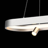 Ledowa lampa wisząca  Spectra No.4  Altavola Design  (LA114/P_92_2+1_grey_gold) - ALTAVOLA DESIGN