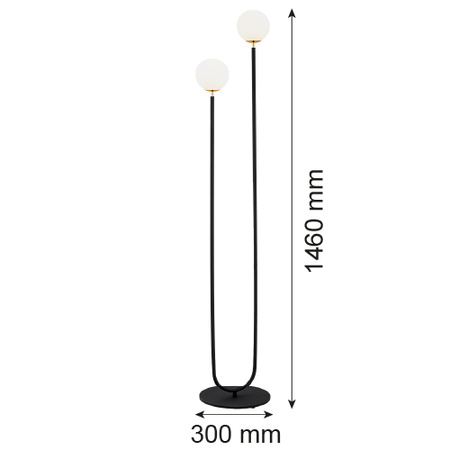 Lampa podłogowa 2 pł. FERRONE (7073) - Argon