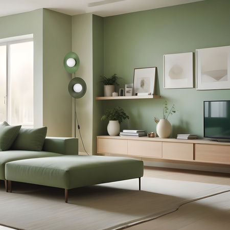 SLATE MIX GLASS LAMPA PODŁOGOWA 2XG9 (16139) - TK Lighting