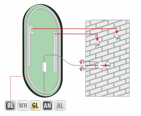 Lustro LISA PLUS - MCJ