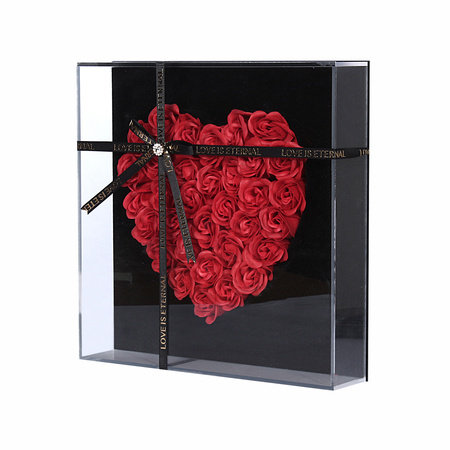 Serce z róż czerwone - DomenoLED