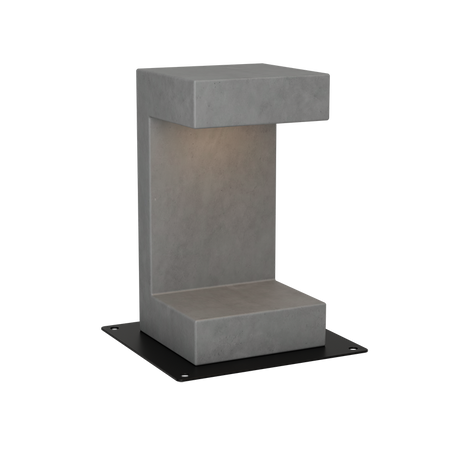 OUTDOOR BOLLARD LIGHT LED 8W CONCRETE (E191 Zambelis) - Zambelis