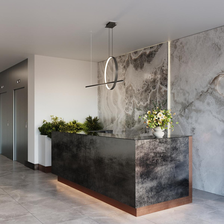 Lampa wisząca GLAD biała LED 4000K (TH.493) - Thoro Lighting