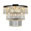 Lampa sufitowa TIFANNY czarna (P17127-4-BK) - Zuma Line