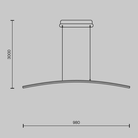 Lampa wisząca Light Reflection (MOD243PL-L18BSK) - Maytoni
